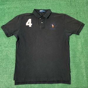 Polo Ralph Lauren Black  Big Pony Polo Shirt Men’s Size XL